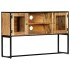 Mueble para la TV de madera maciza reciclada 120x30x75